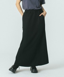 スカート（ブラック/黒色系・ボーダー柄）ファッション通販