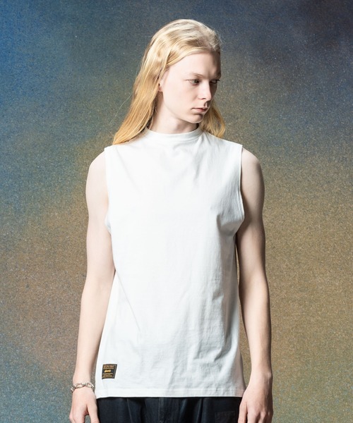 セール】Mock Neck Tank Top / モックネックタンクトップ（タンク