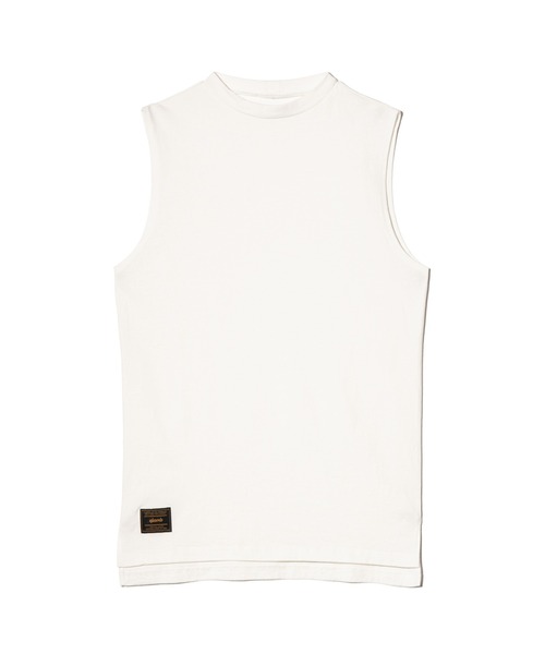 glamb（グラム）の「Mock Neck Tank Top / モックネックタンクトップ（タンクトップ・メンズ・パープル/グリーン/ブラック/ホワイト・S/M/L）」の15枚目の写真