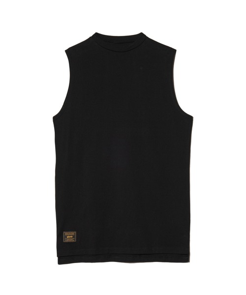 glamb（グラム）の「Mock Neck Tank Top / モックネックタンクトップ（タンクトップ・メンズ・パープル/グリーン/ブラック/ホワイト・S/M/L）」の16枚目の写真