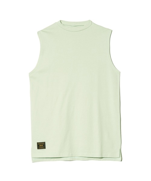 glamb（グラム）の「Mock Neck Tank Top / モックネックタンクトップ（タンクトップ・メンズ・パープル/グリーン/ブラック/ホワイト・S/M/L）」の17枚目の写真