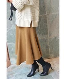 IENA | 《予約》ブークレ アシンメトリースカート◆(スカート)