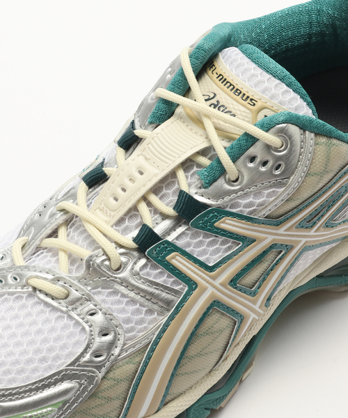 ASICS(アシックス)の「ASICS / アシックス GEL-NIMBUS 10.1 / 1203A543(スニーカー・レディース・ブラック系その他/ブラック/グリーン・24cm/25cm)」の13枚目の写真