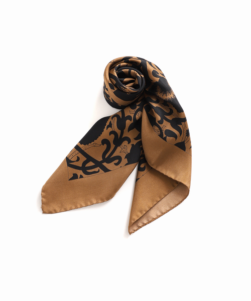 セール】【AENEIS/エネス】MUR FLORAL SILK SCARF：スカーフ
