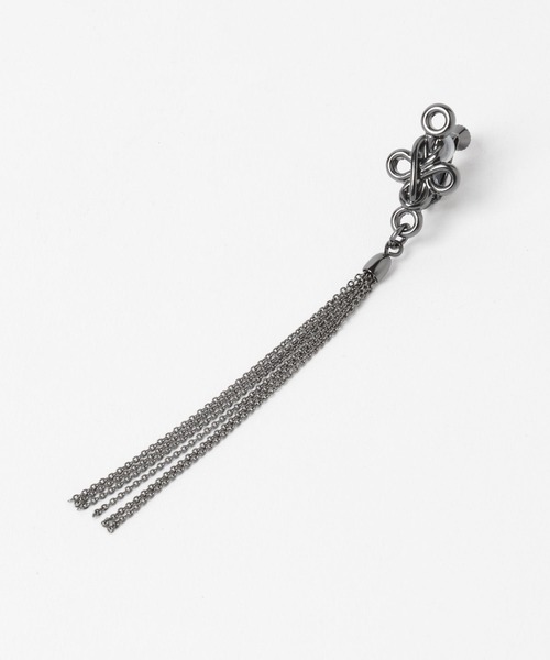 HARE(ハレ)の「チャイナロングイヤリング(HARE)(イヤリング・レディース・ブラック/シルバー・FREE)」の14枚目の写真