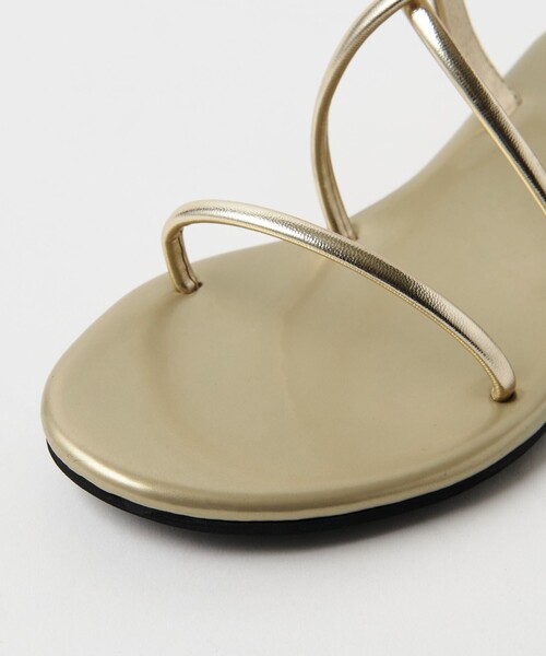 BEAUTY&YOUTH UNITED ARROWS(ビューティーアンドユースユナイテッドアローズ)の「スマートクロス バックストラップ サンダル(サンダル・レディース・シルバー/ブラック/ゴールド・37/36/38)」の11枚目の写真