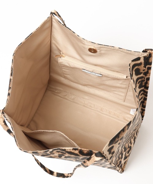 BAYFLOW（ベイフロー）の「レオパードロゴビッグトート（トートバッグ・レディース・ライトベージュ/ベージュ・FREE）」の21枚目の写真
