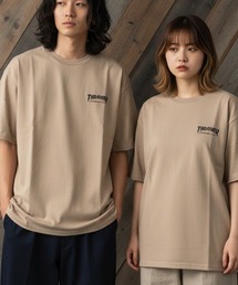 FLAME LOGO S/S T-SHIRTS/スラッシャーフレームロゴバックプリント半袖Tシャツ