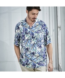 総柄シャツオープンカラー半袖シャツ ジ-ステ-ジ