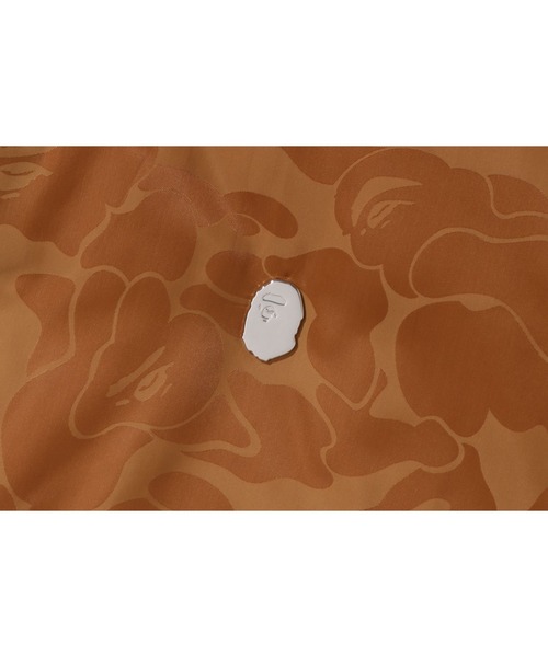 A BATHING APE（アベイシングエイプ）の「SOLID CAMO JACQUARD NYLON REVERSIBLE BOMBER PADDED JACKET（ナイロンジャケット・メンズ・ブラック・LARGE/X-LARGE/XX-LARGE/SMALL/MEDIUM）」の7枚目の写真