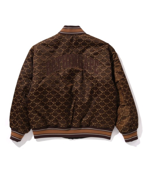 A BATHING APE（アベイシングエイプ）の「SOLID CAMO JACQUARD NYLON REVERSIBLE BOMBER PADDED JACKET（ナイロンジャケット・メンズ・ブラック・LARGE/X-LARGE/XX-LARGE/SMALL/MEDIUM）」の10枚目の写真