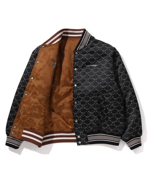 A BATHING APE（アベイシングエイプ）の「SOLID CAMO JACQUARD NYLON REVERSIBLE BOMBER PADDED JACKET（ナイロンジャケット・メンズ・ブラック・LARGE/X-LARGE/XX-LARGE/SMALL/MEDIUM）」の13枚目の写真