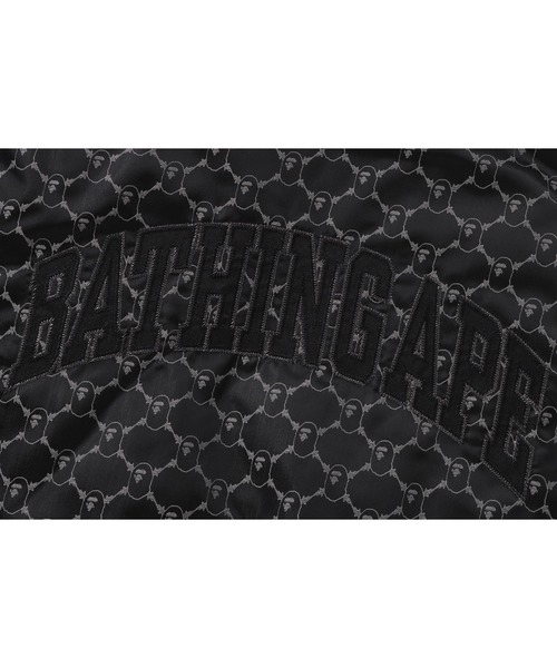 A BATHING APE（アベイシングエイプ）の「SOLID CAMO JACQUARD NYLON REVERSIBLE BOMBER PADDED JACKET（ナイロンジャケット・メンズ・ブラック・LARGE/X-LARGE/XX-LARGE/SMALL/MEDIUM）」の17枚目の写真