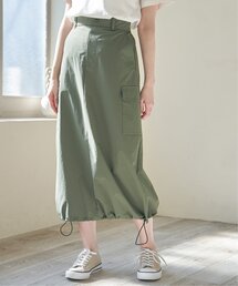 ikka | 【雑誌InRed5月号掲載】リップストップカーゴスカート【親子おそろい】(スカート)