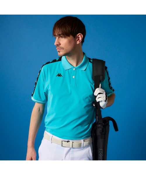 Kappa - KAPPA GOLF ポロシャツ カッパゴルフ セール】【Kappa GOLF】ベーシックデザイン 半袖ポロシャツ