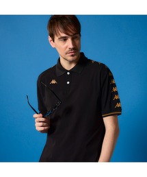 Kappa（カッパ）の「Kappa GOLF カッパゴルフ BANDA ブランド ロゴ ハーフボタンダウン 半袖 ポロシャツ（ポロシャツ・メンズ）」