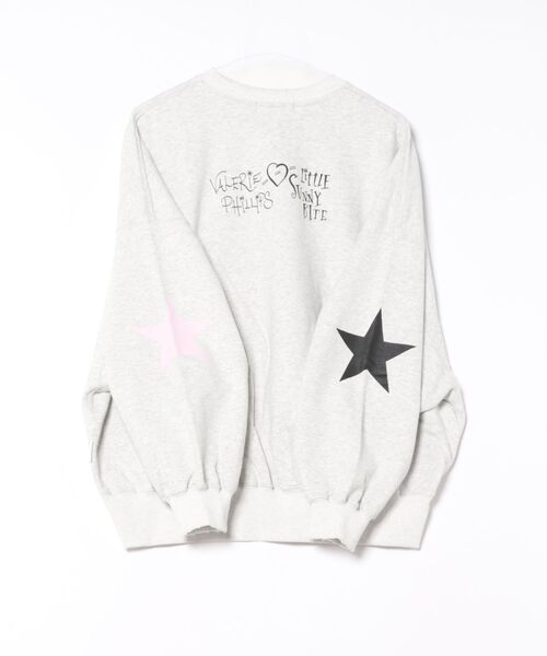 トレーナー スウェット Valerie Phillips x little sunny bite photo sweat top レディース メンズ Little sunny bite トレーナー スウェット Valerie Phillips x