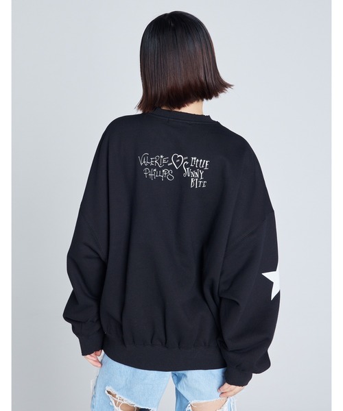 ARCHIVER(アーカイバ)の「【RS】【Little Sunny Bite】 Valerie Phillips x little sunny bite photo sweat top(スウェット・レディース・ヘザーグレー・SMALL/MEDIUM)」の4枚目の写真