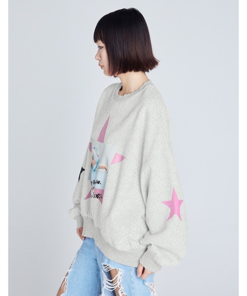 ARCHIVER(アーカイバ)の「【RS】【Little Sunny Bite】 Valerie Phillips x little sunny bite photo sweat top(スウェット・レディース・ヘザーグレー・SMALL/MEDIUM)」の15枚目の写真