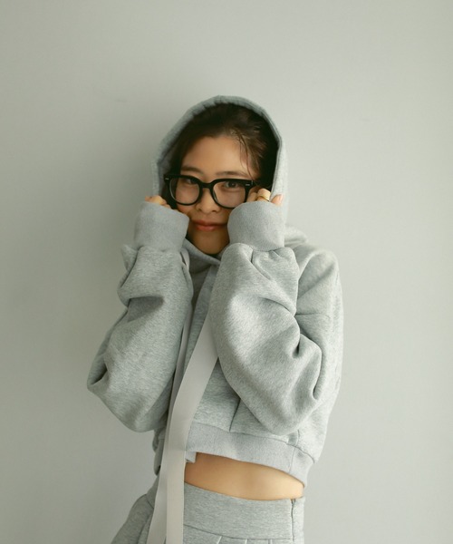 CASA FLINE(カーサフライン)の「【PROJECT】PARFAITキュロットパンツ(スウェットパンツ・レディース・ブラック/グレー・FREE)」の17枚目の写真