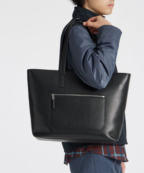 Paul Smith ダークグレー ビジネスバッグ PS Paul Smith ビジネス ナイロン 2Wayショルダーバッグ / Paul