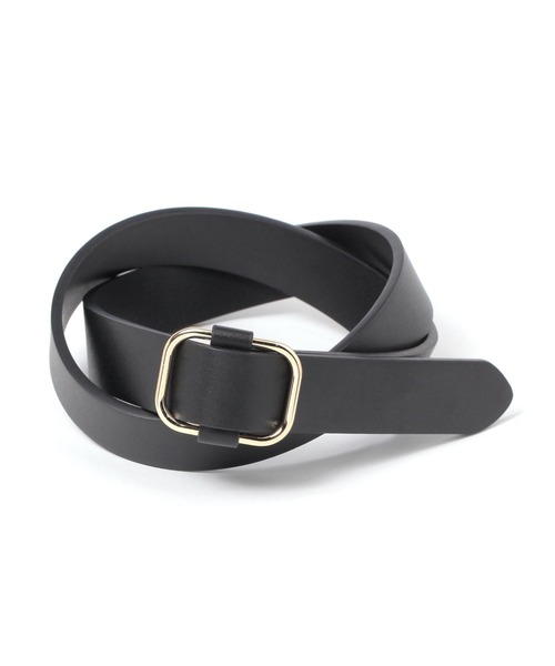 GLOBAL WORK（グローバルワーク）の「ピンレススクエアベルト/319709（ベルト・レディース・ブラック/その他/ダークブラウン・ONE SIZE）」の3枚目の写真