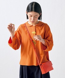Sunny clouds | サニークラウズ　オレンジジュースシャツ〈レディース〉(シャツ/ブラウス)