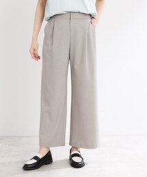 Reflect | 【マシンウォッシュ可／すっきりシルエット】ワイドシルエットパンツ(その他パンツ)