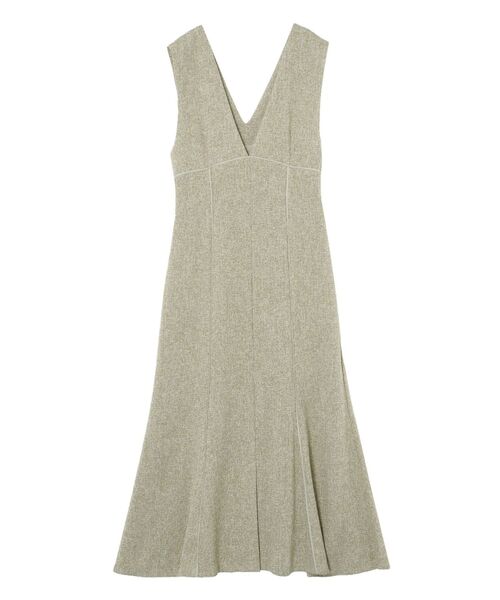 LAGUNAMOON（ラグナムーン）の「MIXカラーマーメイドジャンパースカート（ジャンパースカート・レディース・アイボリー/ブラウン/ライトグリーン・MEDIUM/SMALL）」の18枚目の写真