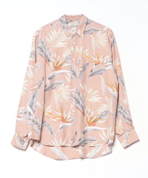 FACTOTUM(ファクトタム)の「【FACTOTUM】Botanica Round Hem Shirt(シャツ/ブラウス・メンズ・ネイビー/ベージュ・46/48/44)」の22枚目の写真