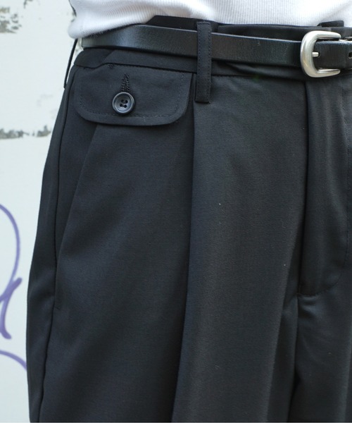 Noen(ノエン)の「ポケットデザインストレートスラックス(スラックス・メンズ・ブラウン/ブラック・MEDIUM/LARGE)」の5枚目の写真