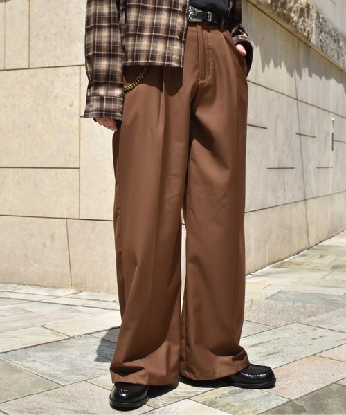 Noen(ノエン)の「ポケットデザインストレートスラックス(スラックス・メンズ・ブラウン/ブラック・MEDIUM/LARGE)」の10枚目の写真