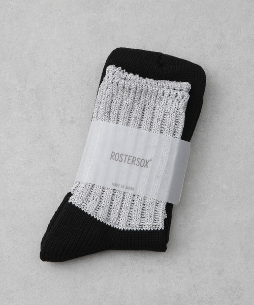 ROSTER SOX（ロスターソックス）の「ROSTER SOX/MJ（ソックス/靴下・メンズ・ブラック/ホワイト/グレー・23-25/25-27）」の4枚目の写真