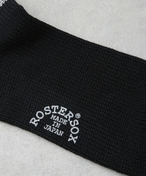 ROSTER SOX（ロスターソックス）の「ROSTER SOX/MJ（ソックス/靴下・メンズ・ブラック/ホワイト/グレー・23-25/25-27）」の7枚目の写真