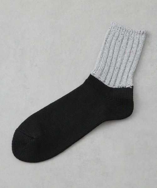 ROSTER SOX（ロスターソックス）の「ROSTER SOX/MJ（ソックス/靴下・メンズ・ブラック/ホワイト/グレー・23-25/25-27）」の10枚目の写真