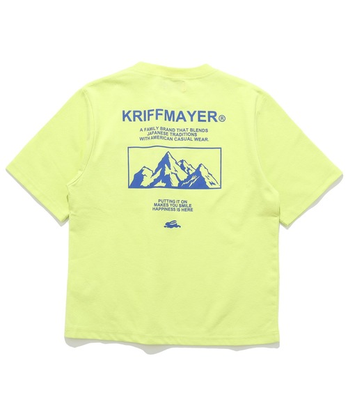 KRIFF MAYER Kid's Collection（クリフメイヤーキッズコレクション）の「【接触冷感】涼タッチシャリT（山）（Tシャツ/カットソー・キッズ・ミント/ネイビー/グレイッシュベージュ/イエロー・120/130/140/150/160/170）」の21枚目の写真
