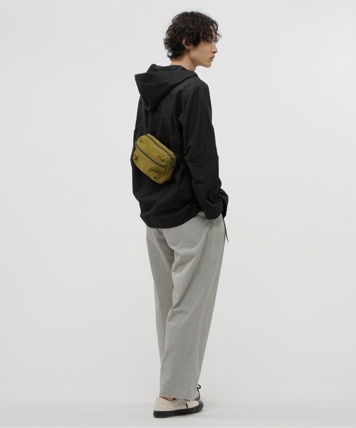 MHL.(エムエイチエル)の「WA-SHI COTTON PLAINWEAVE(ボディバッグ/ウエストポーチ・レディース・ネイビー/カーキ/グレー・FREE)」の10枚目の写真