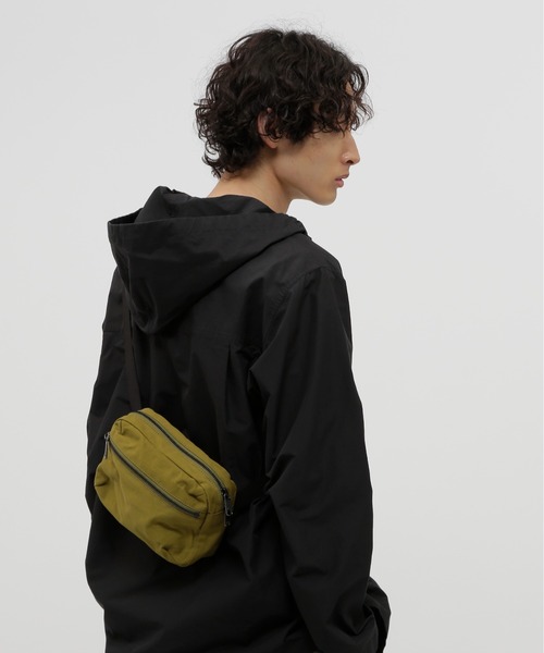 MHL. 595-3125506 WA-SHI COTTON PLAINWEAVE 和紙混 ジャケット