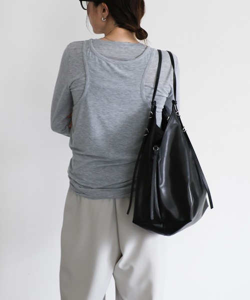 select MOCA バッグセット スクエアマグネットフラップバッグ（ショルダーバッグ）｜select