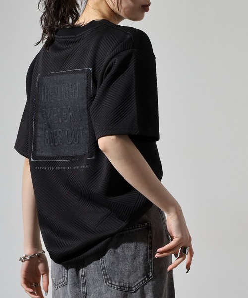 in the attic ジャガード デニム エンボス加工 トレーナー z2 in the attic ジャガード デニム エンボス加工 トレーナー z2f