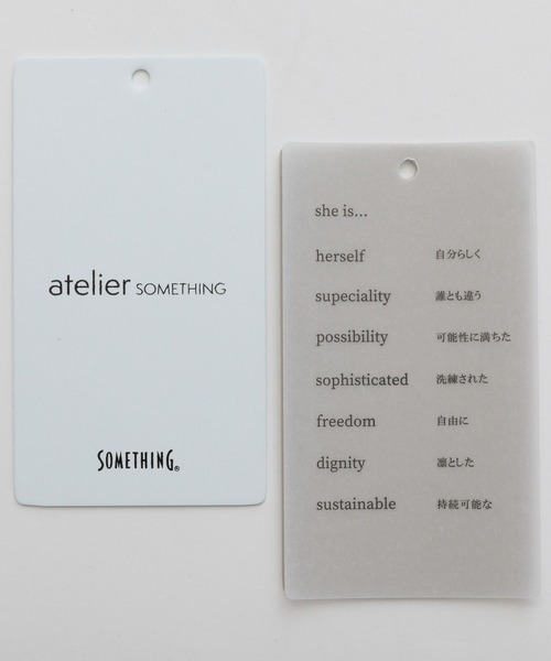 A part by(アパートバイ)の「【セレクト】W KNEE SALOPETTE(サロペット/オーバーオール・レディース・ネイビー/ライトブルー・FREE)」の7枚目の写真