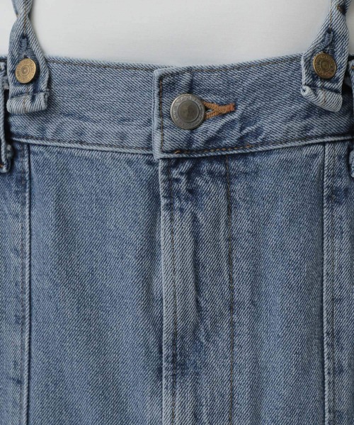 A part by(アパートバイ)の「【セレクト】W KNEE SALOPETTE(サロペット/オーバーオール・レディース・ネイビー/ライトブルー・FREE)」の14枚目の写真