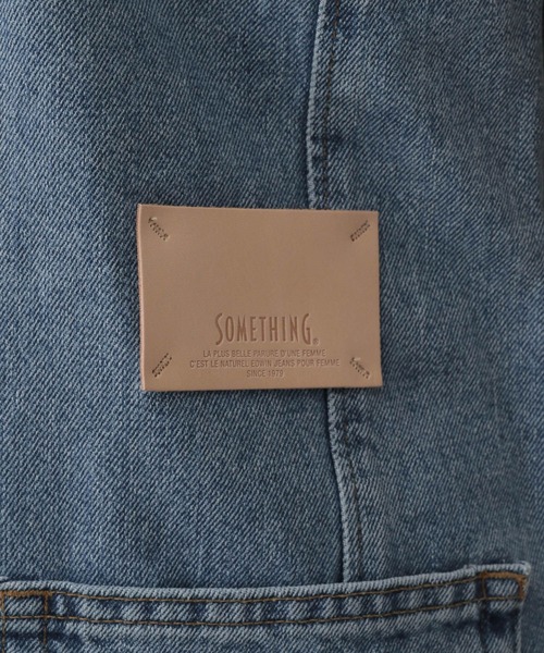 A part by(アパートバイ)の「【セレクト】W KNEE SALOPETTE(サロペット/オーバーオール・レディース・ネイビー/ライトブルー・FREE)」の9枚目の写真