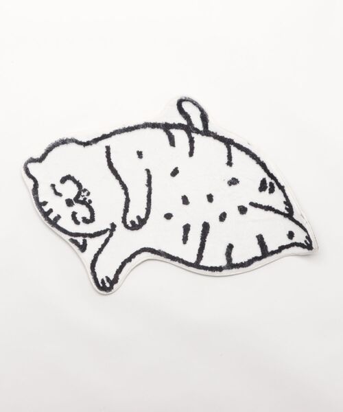 Ritzy（リッツィー）の「猫柄アニマルラグマット フロアマット（ラグ/マット・レディース・B/A・M/S）」の6枚目の写真