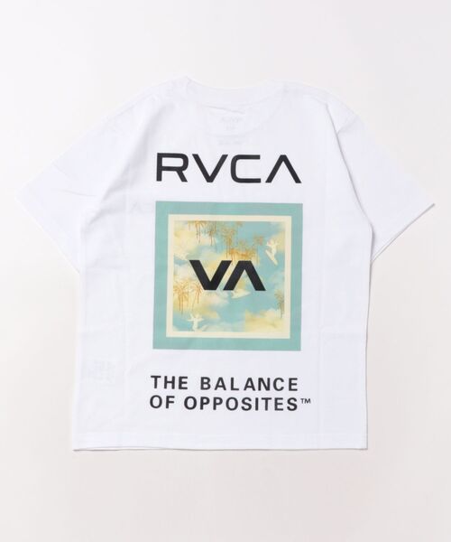 RVCA（ルーカ）の「RVCA/ルーカ BOX SS KIDS キッズ Tシャツ BF04E-P20（Tシャツ/カットソー・キッズ・ホワイト/ライトカーキ/ブラック・130cm/140cm/150cm/160cm）」の13枚目の写真