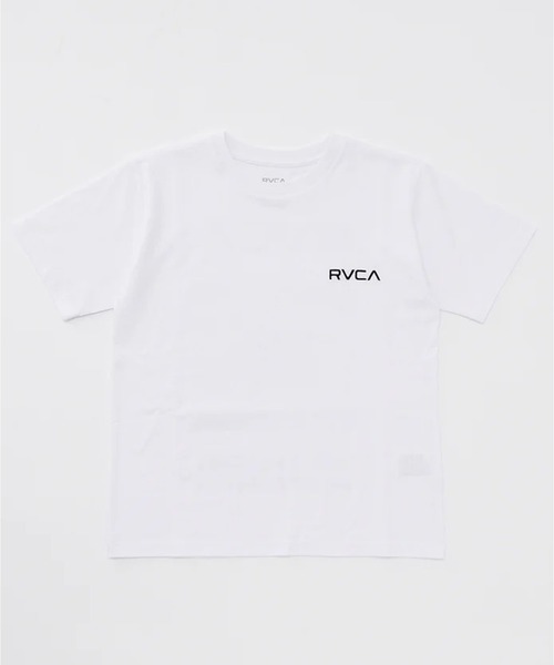 RVCA（ルーカ）の「RVCA/ルーカ BOX SS KIDS キッズ Tシャツ BF04E-P20（Tシャツ/カットソー・キッズ・ホワイト/ライトカーキ/ブラック・130cm/140cm/150cm/160cm）」の7枚目の写真