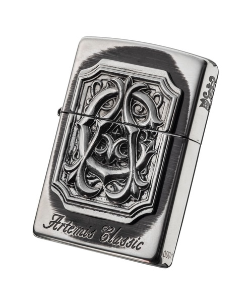 Artemis Classic（アルテミスクラシック）の「Artemis Claccic/ACﾓﾉｸﾞﾗﾑZIPPOﾗｲﾀｰ（アッシュトレイ/ライター・メンズ・シルバー・FREE）」の13枚目の写真