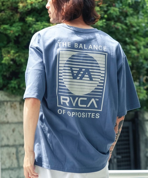 RVCA(ルーカ)の「RVCA メンズ BLINDER BOX SS Tシャツ 【2025年夏モデル】/ルーカ半袖ロゴTシャツ(Tシャツ/カットソー・メンズ・ブルー系その他/スミクロ/ピンク/ホワイト/ブラック・SMALL/LARGE/X-LARGE/MEDIUM)」の4枚目の写真