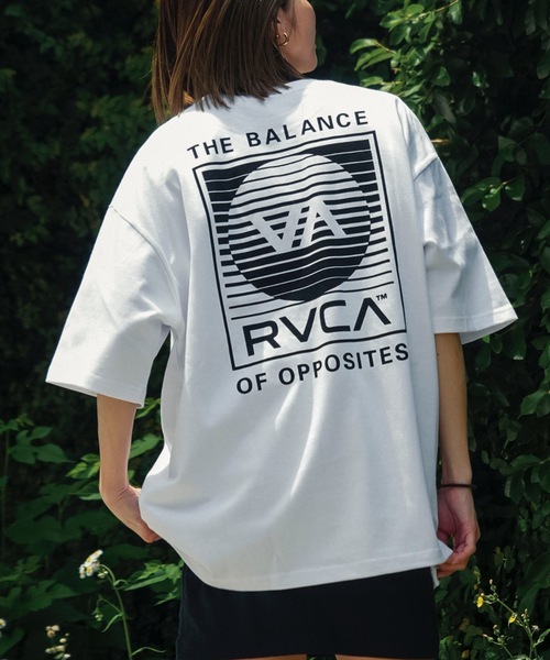 RVCA(ルーカ)の「RVCA メンズ BLINDER BOX SS Tシャツ 【2025年夏モデル】/ルーカ半袖ロゴTシャツ(Tシャツ/カットソー・メンズ・ブルー系その他/スミクロ/ピンク/ホワイト/ブラック・SMALL/LARGE/X-LARGE/MEDIUM)」の1枚目の写真