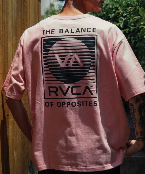 RVCA(ルーカ)の「RVCA メンズ BLINDER BOX SS Tシャツ 【2025年夏モデル】/ルーカ半袖ロゴTシャツ(Tシャツ/カットソー・メンズ・ブルー系その他/スミクロ/ピンク/ホワイト/ブラック・SMALL/LARGE/X-LARGE/MEDIUM)」の5枚目の写真